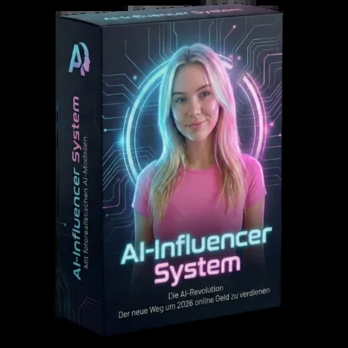 AI-Influencer System Angebot fuer einen gefuehrten Einstieg in virtuelle Influencer