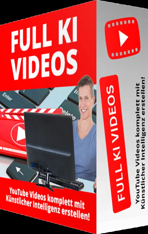 Full KI Videos Kursangebot fuer die KI-gestuetzte Erstellung von YouTube-Videos